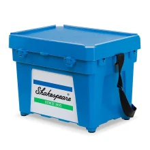 shakespeare tackle box blue