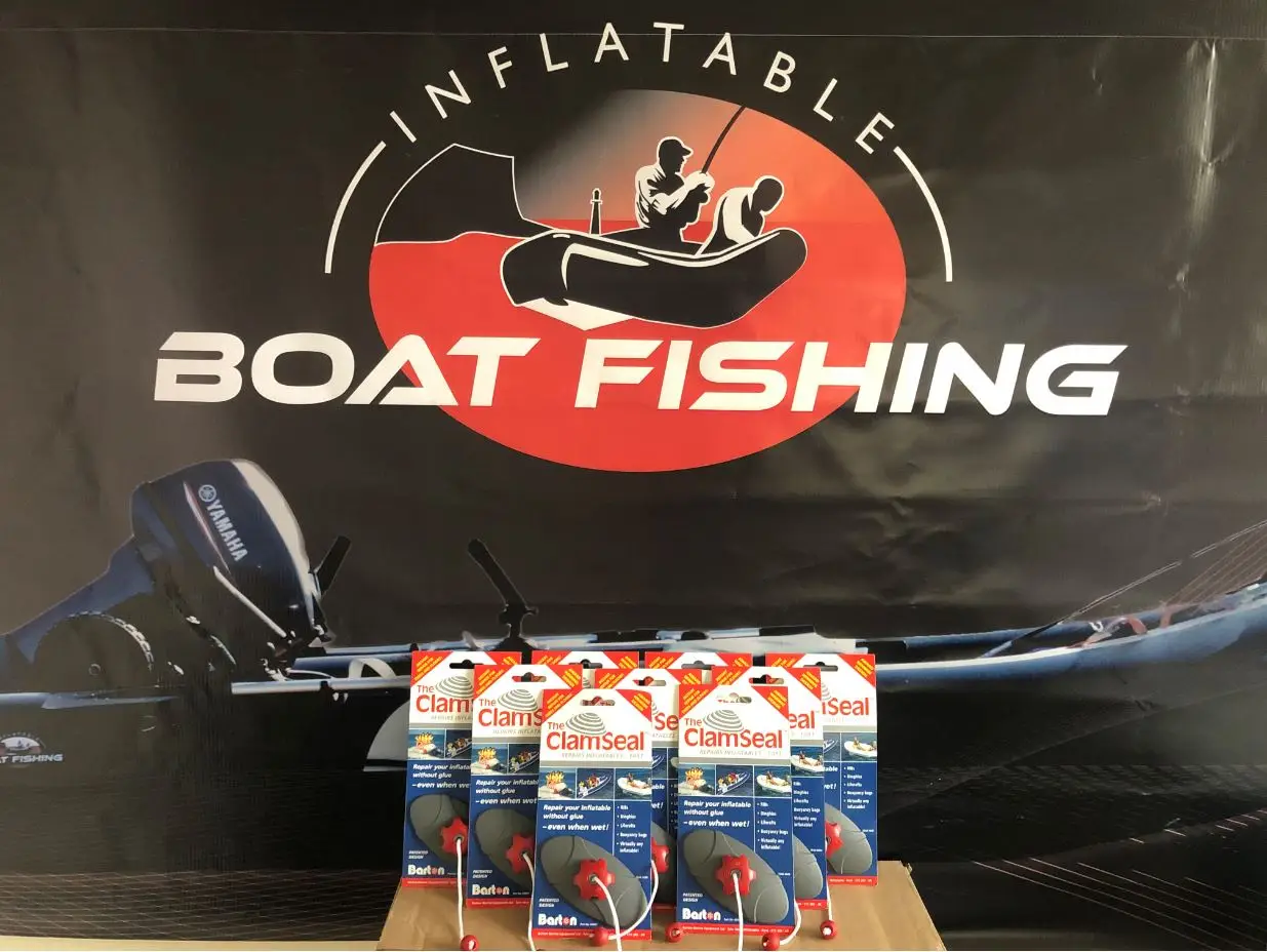 Clamseal by Barton Marine. A device to fix punctures while out on an inflatable boat