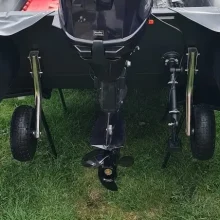 Transducer Arm Options . Long or short transducer arm for mounting a transducer to run your fishfinder