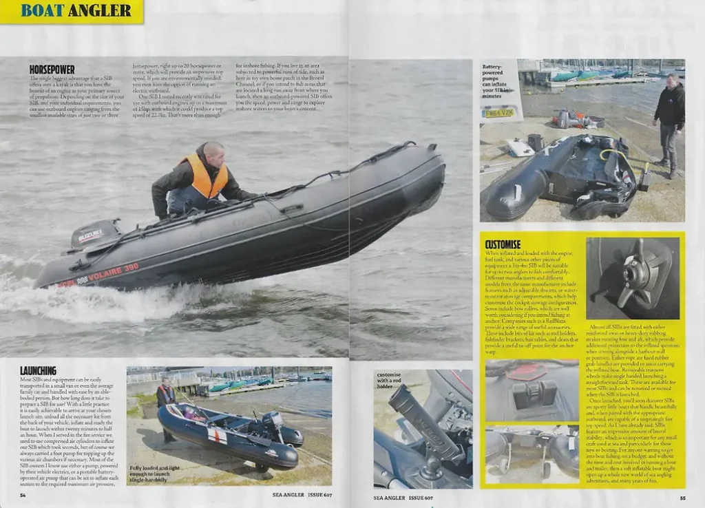 Sea Angler Magazine Page