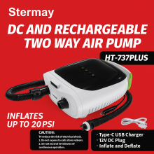 stermay Ddc & rechargeable two way air pump